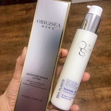 海洋时光 雪晶灵修护乳100ml 清润乳液质地、润而不腻、细嫩柔润、水漾光泽