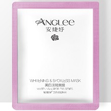 安婕妤 美.白淡.斑面膜25ml*10片 改善色素沉着、提亮肤色、修护粗糙肌肤、水润亮泽、细腻光滑