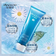 安婕妤 雪藻水光洁面乳120ml 清洁毛孔内污垢及油脂、去除老废角质、平衡水油、水润净爽、洁净不紧绷