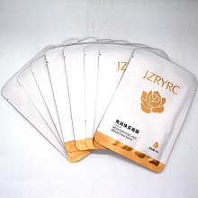 竞妆 竞润焕采面膜28ml*8片 天然冰丝膜布、柔软服帖、滋养焕新、饱满弹性、水润细滑、改善干燥粗糙、舒缓修护、安抚脆弱敏肌