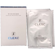 克莱氏 雪花肌亮颜面膜25ml*6片(肌因炫白面膜)深入肌底、逐层焕白、祛黄提亮、水嫩养白